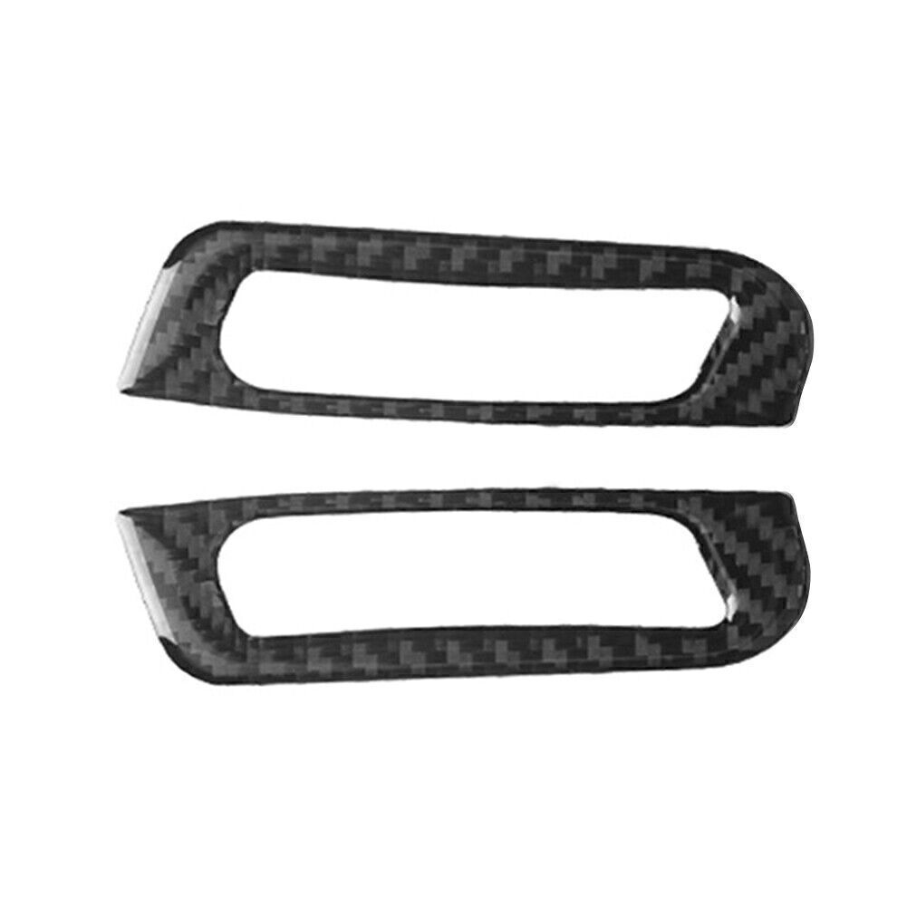 A Pillar Air Vent Outlet Cover Trim for Jeep Grand Cherokee 2014-20 Carbon Fiber
