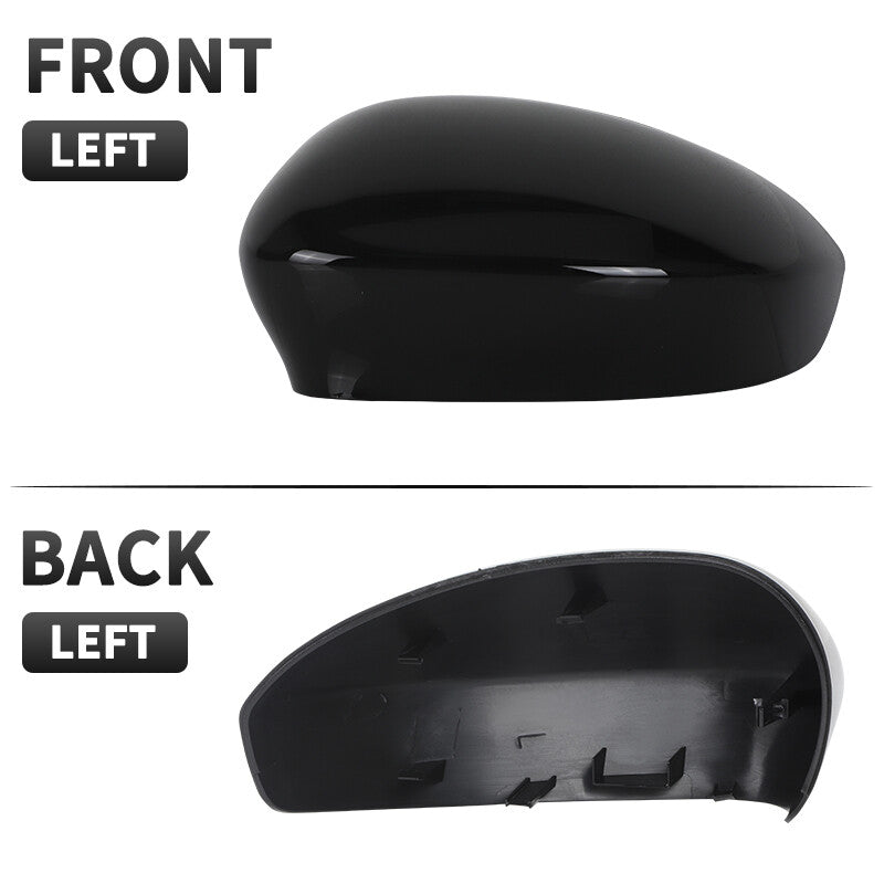 Left Driver Side Rearview Wing Mirror Cover for Fiat 500 500C GRANDE PUNTO 595