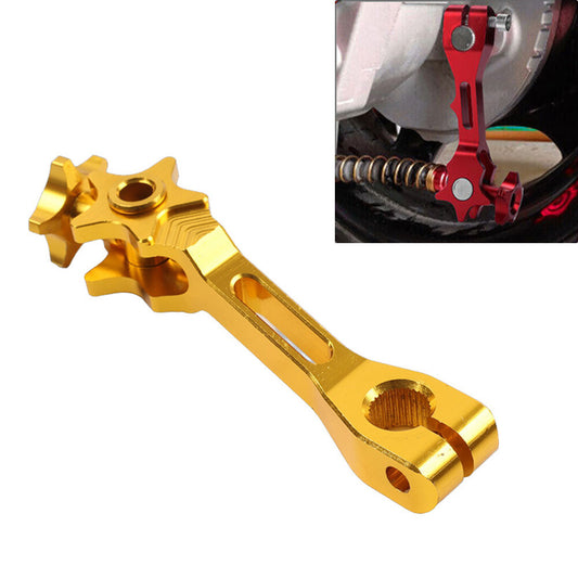 Rear Brake Clutch Brake Rocker Arm Motorcycle Fit Dirt Bike Aluminum Alloy Gold