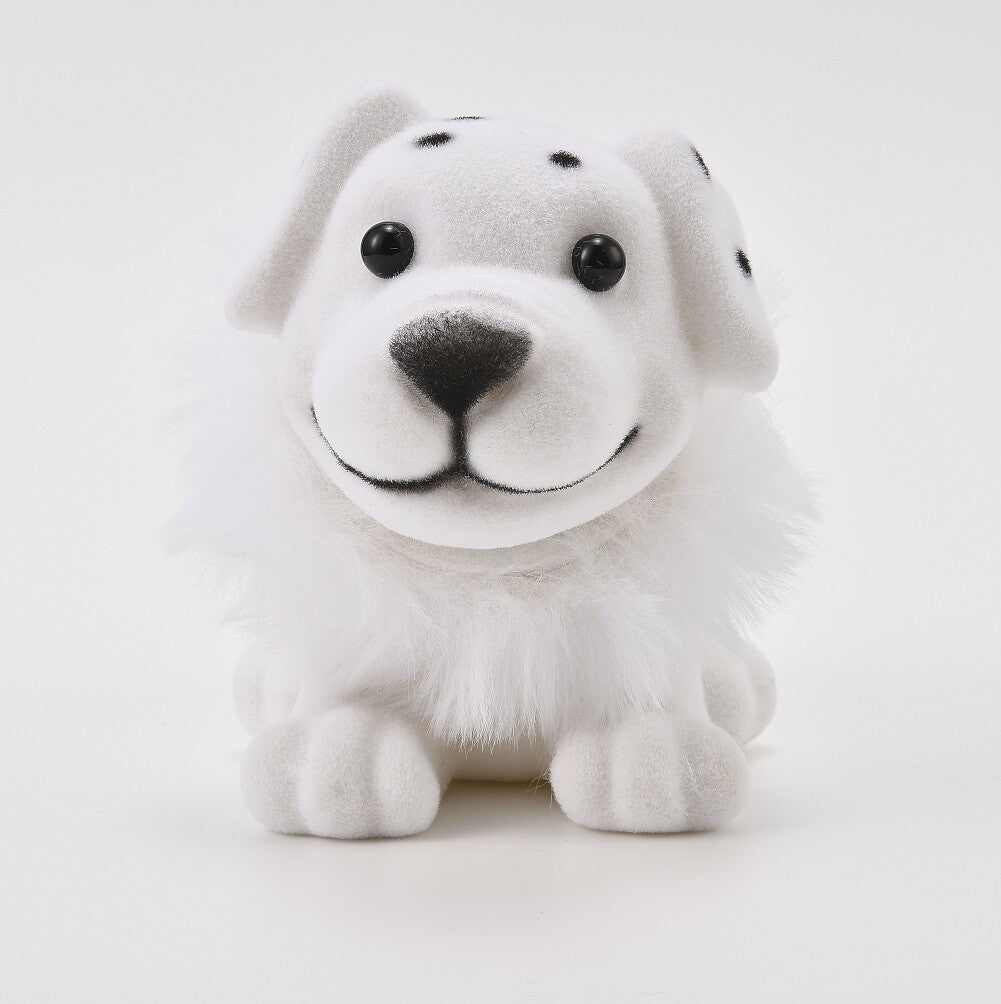 Shaking Head Dog Cool Puppy Dalmatians Car Dashboard Interior Decor White