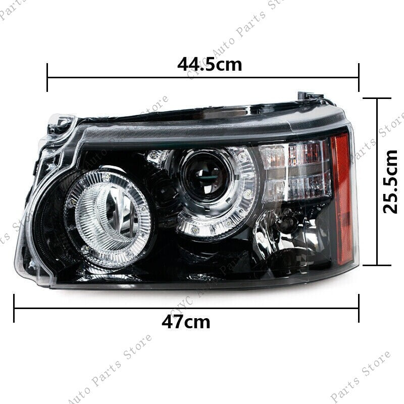 Pair Headlights Assembly for Land Rover for Range Rover Sport L320 2010-2013