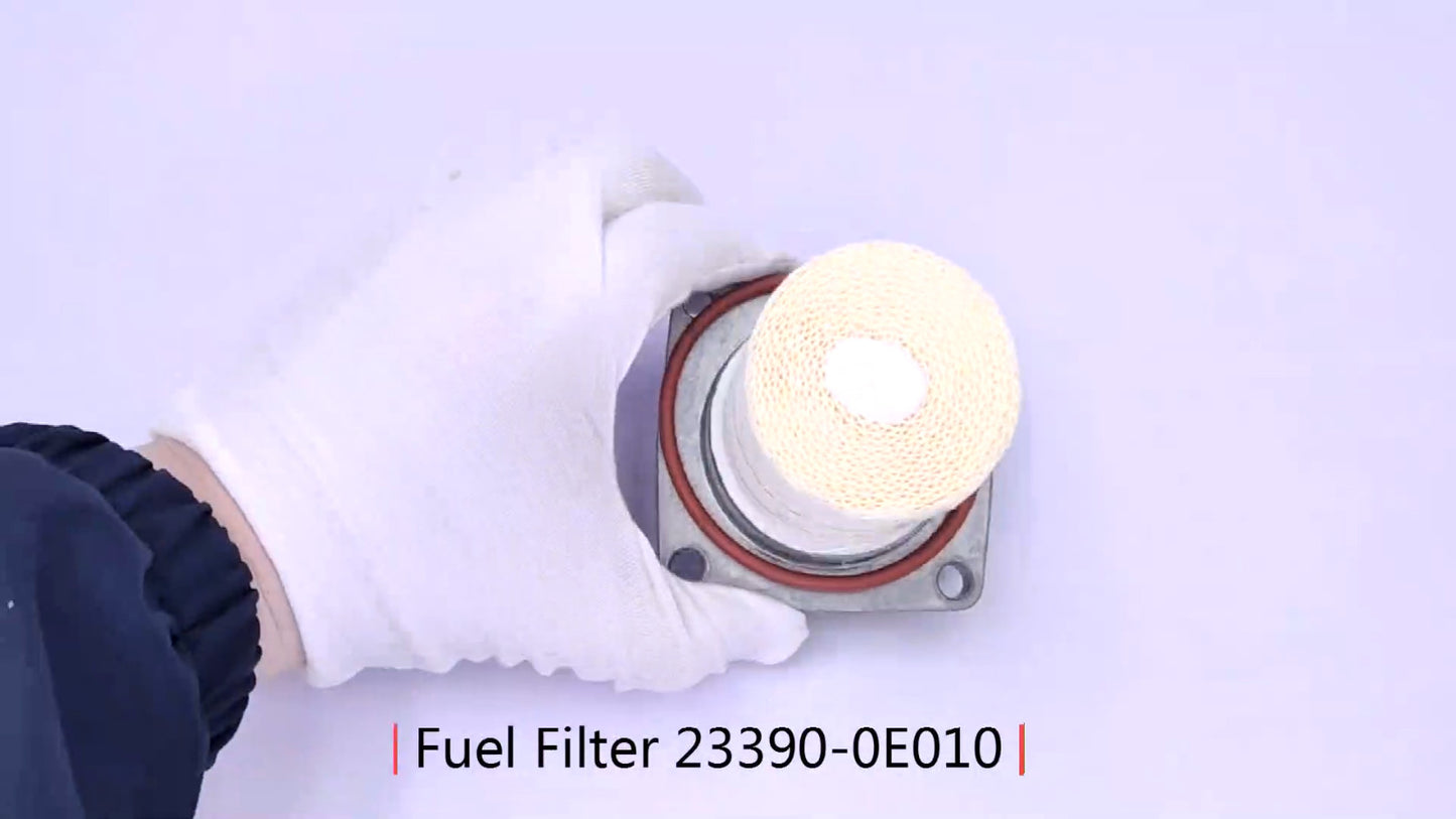 Fuel filter 23390-0E010 is suitable for Toyota Fortuner Hilux 23390-0E011 23390-0L030