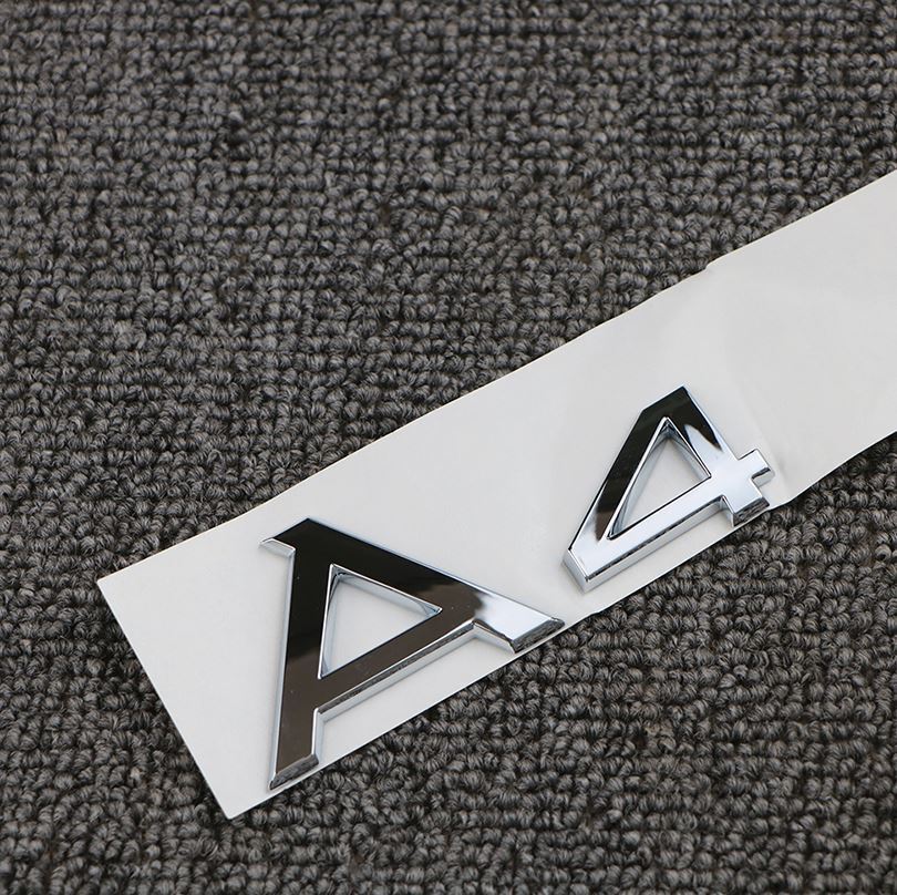 Metal stickers, badges, and logos for Audi Q5 car side fenders - 2 pieces