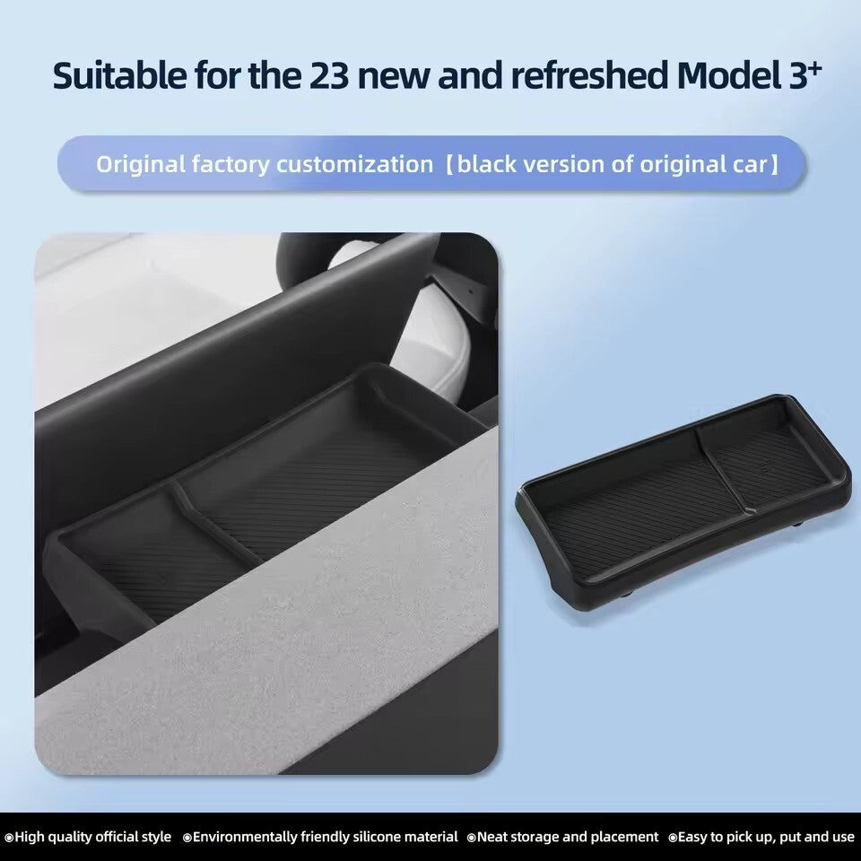 for Tesla Model 3 Highland 2024 Dashboard Tray Center Console Display Behind BK