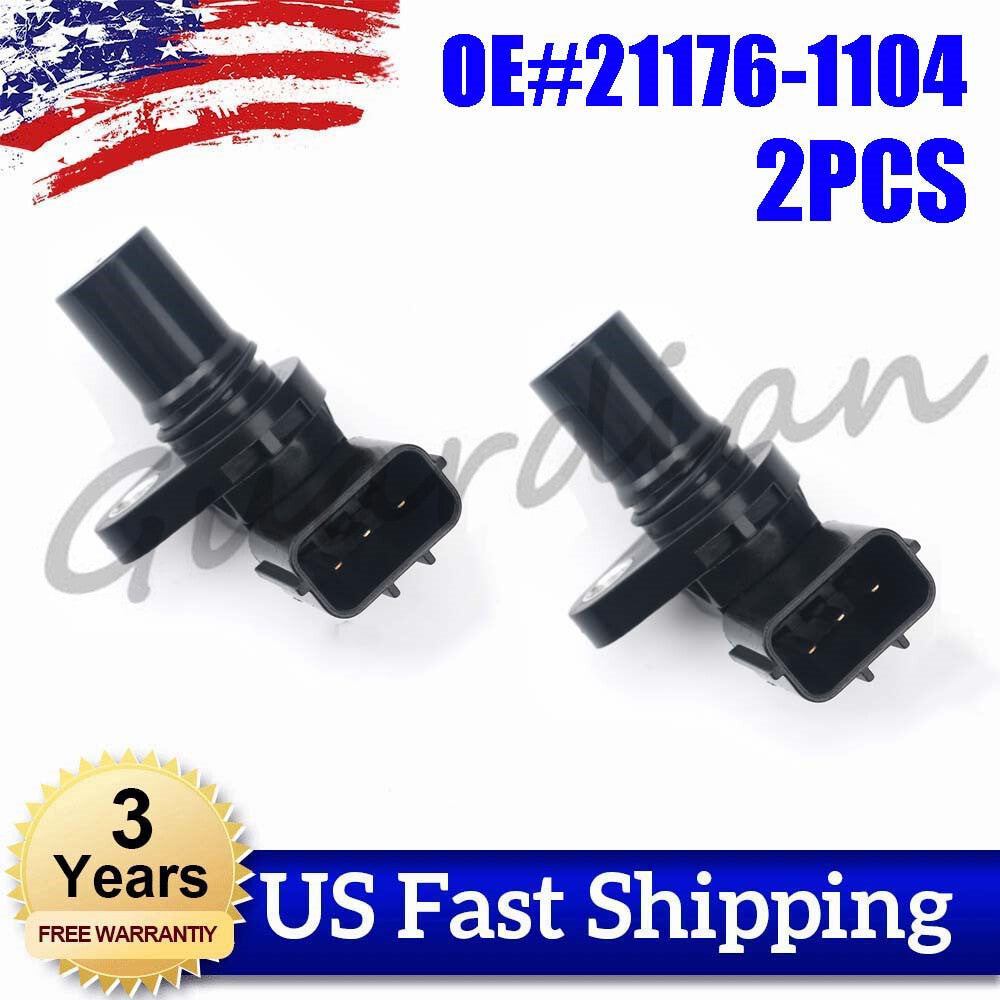 Two speed sensors, 21176-1104, for Kawasaki Brute for Force Mule Prairie Teryx 2001 - 2009
