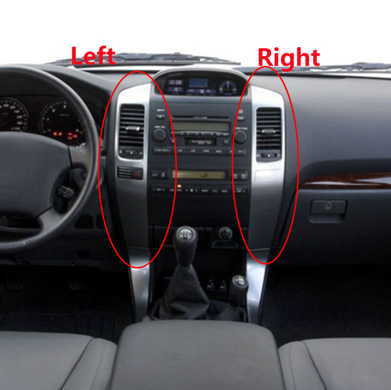 for Toyota Prado 120 2003-2009 Instrument Air Vent Finish Panel Garnish replace