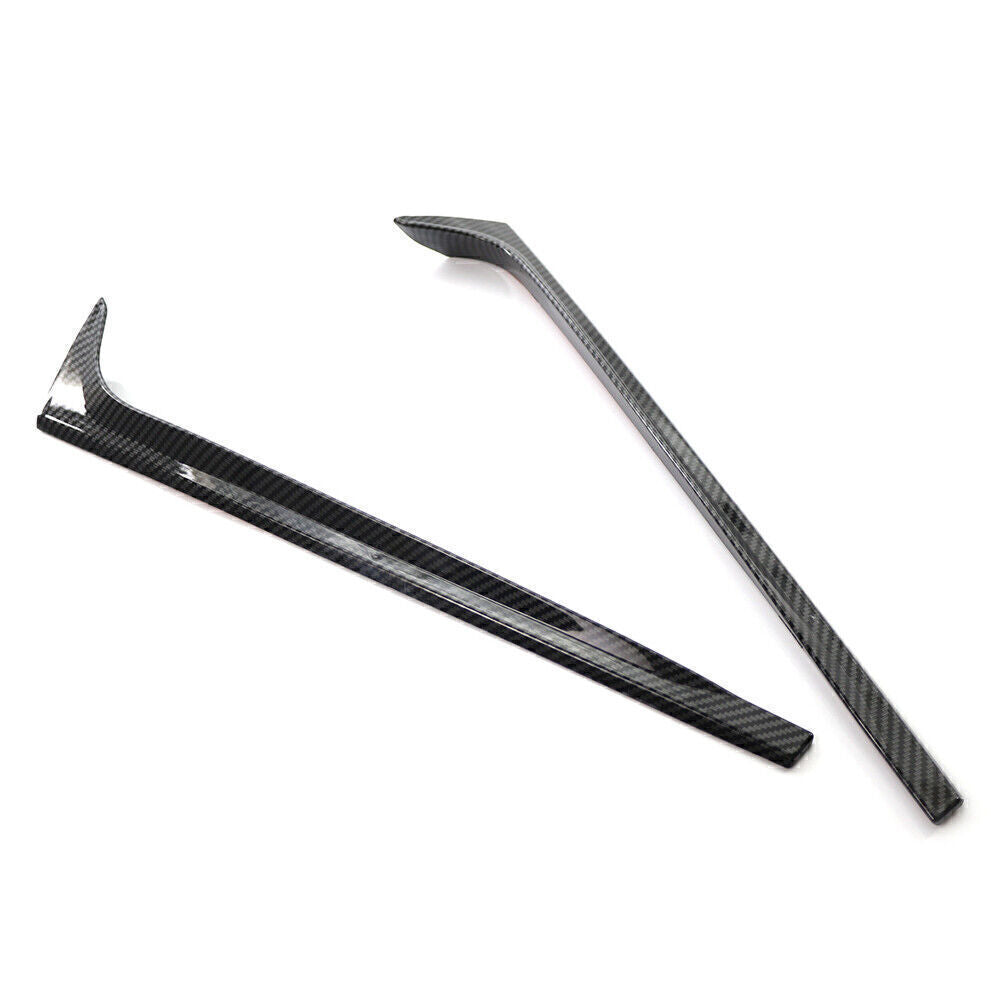 Rear Window Side Spoiler Canard Splitter Trim Fit for Volkswagen for VW Polo MK5 2011-17
