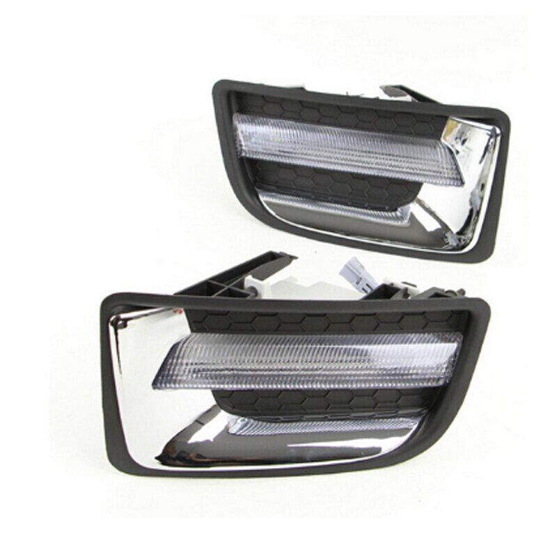 2-pack for ISUZU D-MAX 2014-2017 LHRH LED DRL daytime running lights and fog lights.