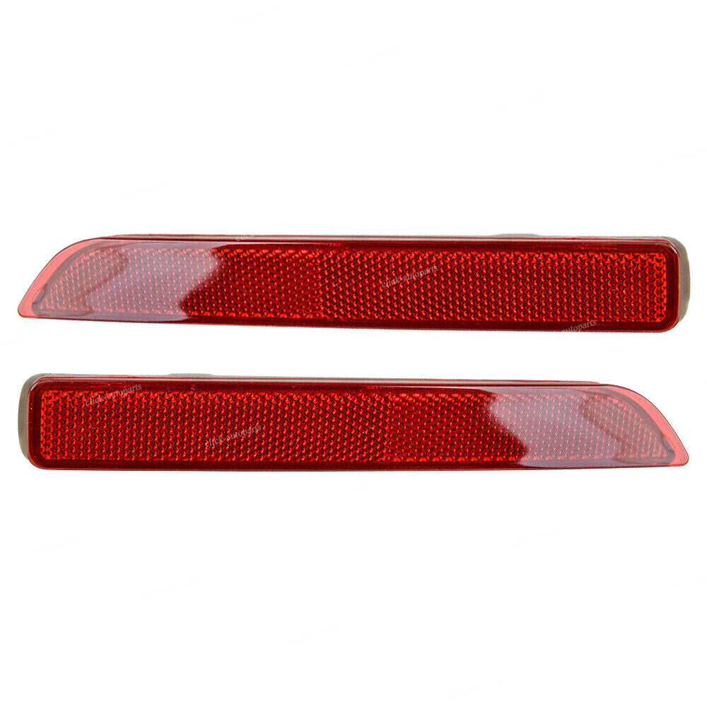 Fit for Nissan Leaf Murano Sentra 2018-2022 Rear RightLeft Bumper Reflector Red