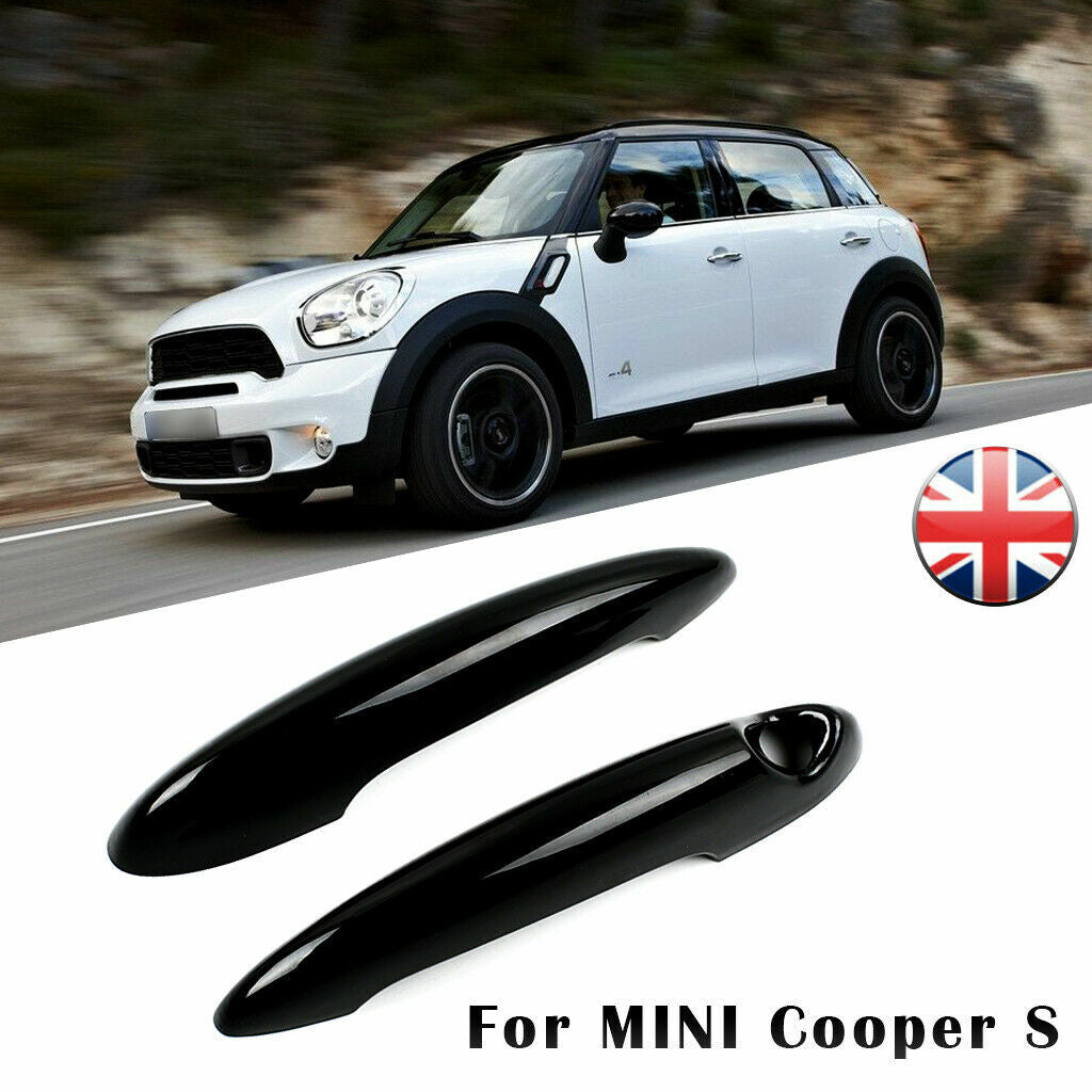 Car Door Handle Cover Pair for MINI Cooper S R50 R53 R56 R57 R58 R59 Gloss