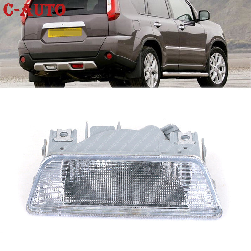 1Pc Rear bumper fog lamp Signal lamp white for Nissan X-Trail XTrail T31 2008-13