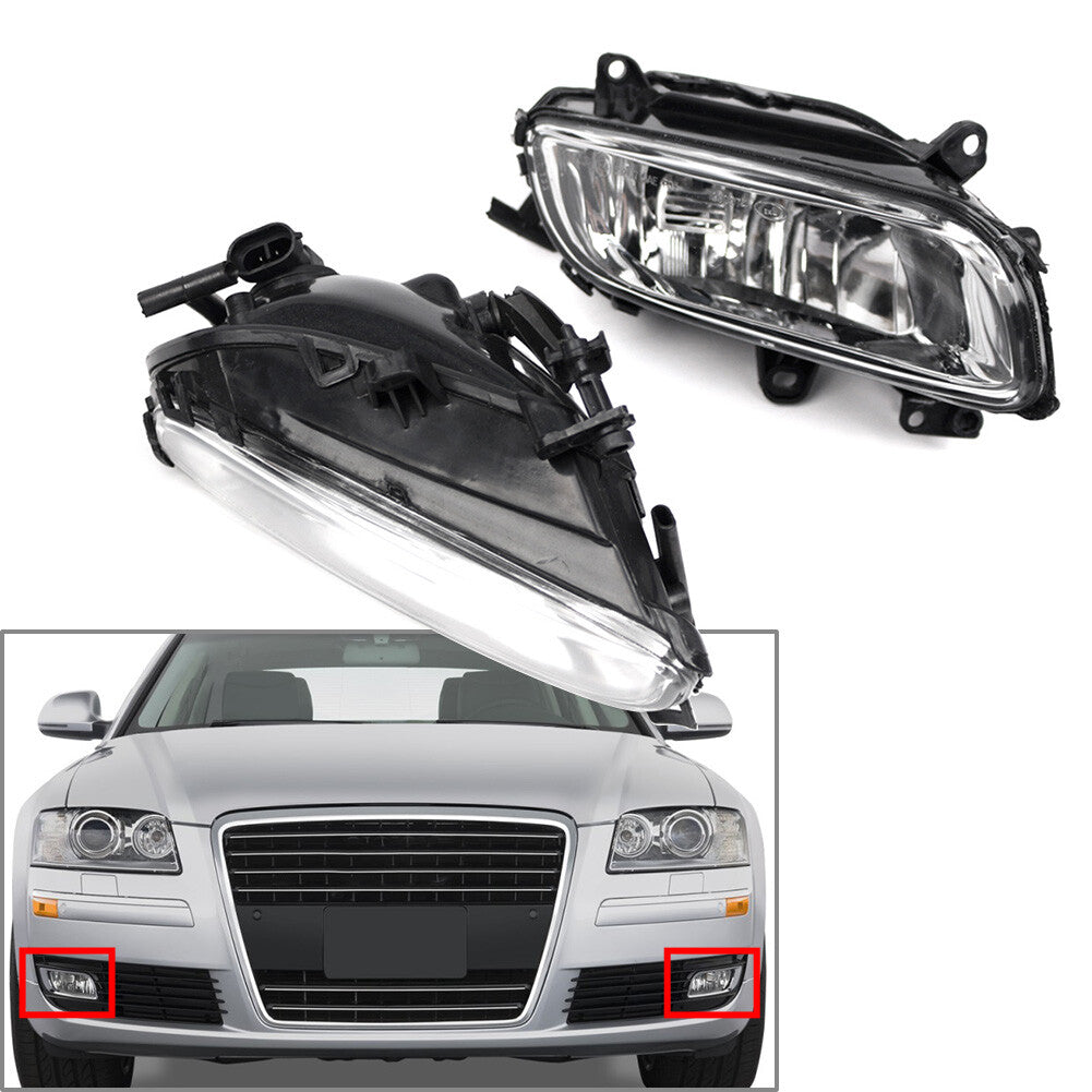 Front Bumper Fog Light Lamp Replacement for Audi for A8 S8 D3 for A8 Quattro 08-10