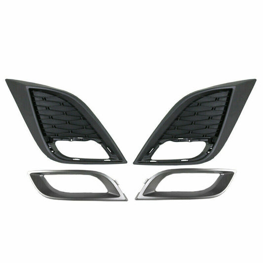 for MAZDA 3 2010 2011 Left Right Side Front Bumper Fog Light Grill Cover