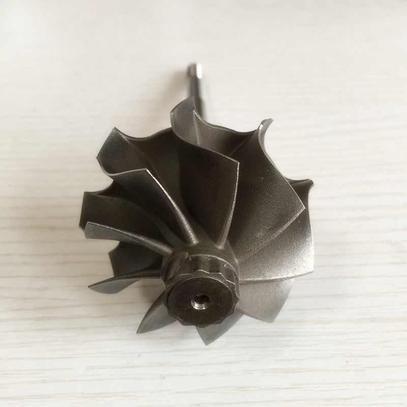 GT2860R 47/53.9 109 mm Ball Bearing Turbine Shaft/Turbine Wheel