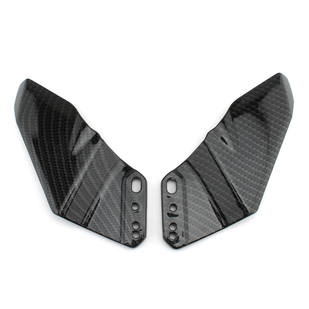 Carbon Fiber Winglet Aerodynamic Wing Kit Spoiler Fit for Kawasaki 400 for Suzuki