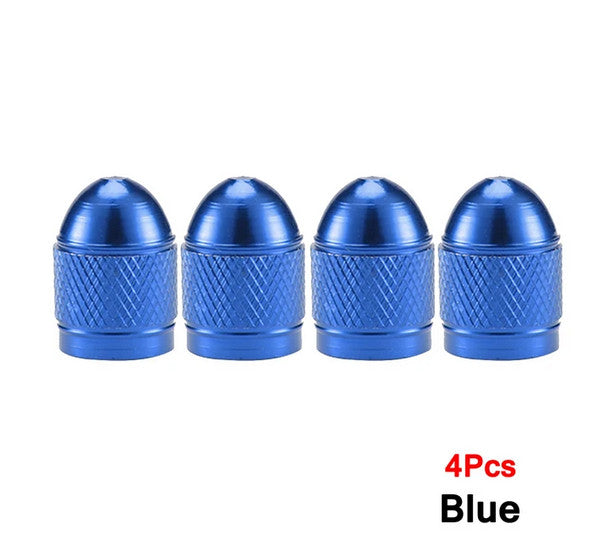 4-piece car tire valve cover rod air dust cover dice black for Fiat for Alfa Romeo