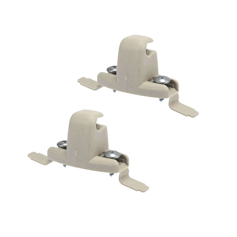 Two sun visor clip brackets for supporting for BMW E46 M3 323Ci 328Ci 325xi 330i