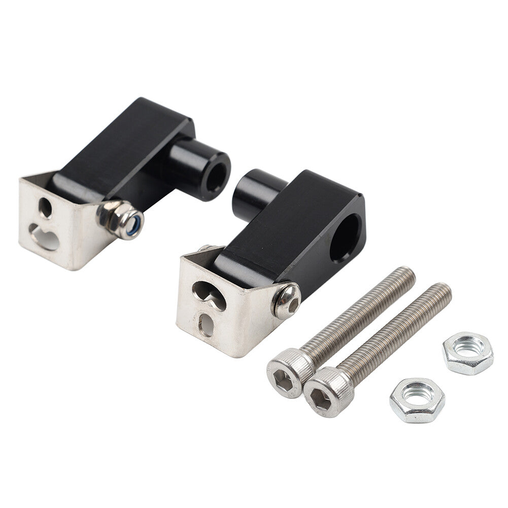 Lower Fork Mount Spotlight Holder Light Bracket Fit for Kawasaki 250 250