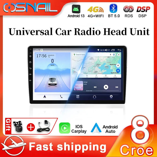 7/9/10Car Radio Head Unit for VW for Nissan for Hyundai for Kia for Honda GPS Player Screen