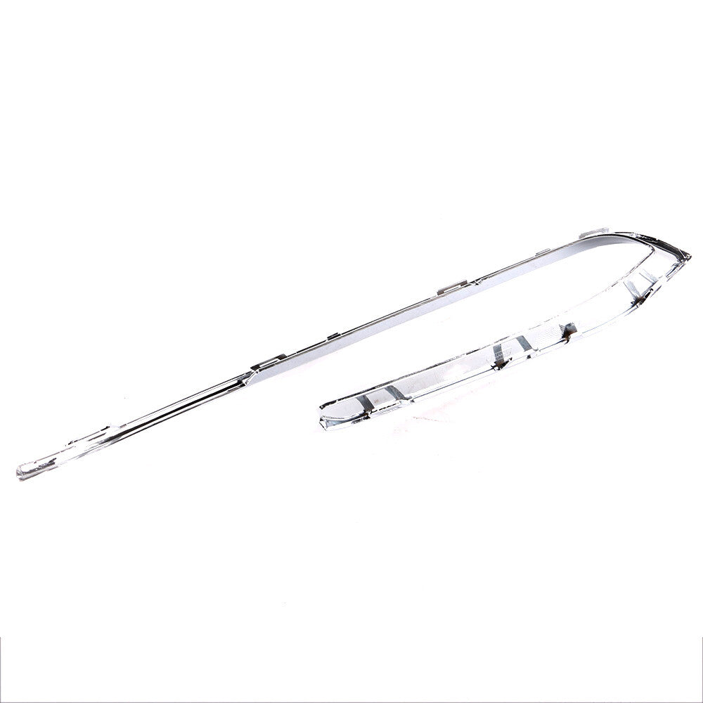 Left Chrome Front Bumper Grille Cover Trim for BMW 528i 535i 550i - 51117331769