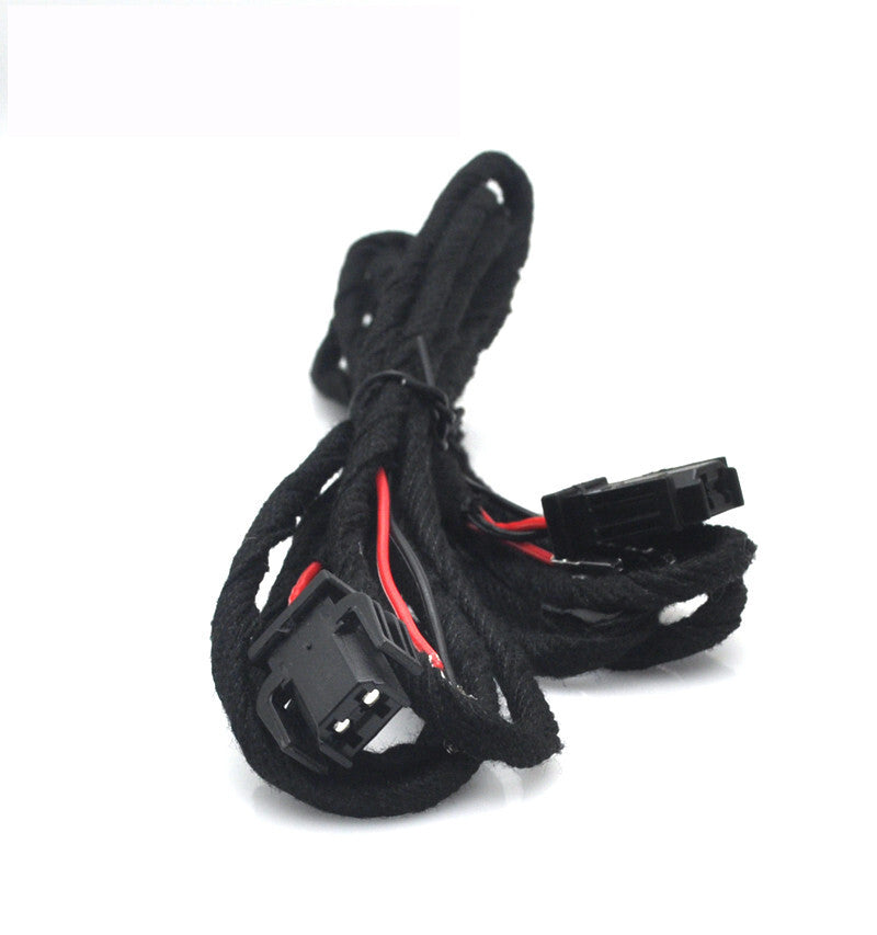 2x Retrofit Door waring light Cable harness for Audi A4 B8 A6 A3 8p 8v A7 for A8 q5
