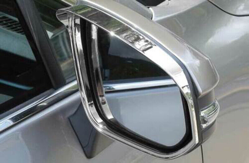 for Toyota Venza 2021-2023 ABS Chrome Side Mirror Rain Eyebrow Frame Cover Trims