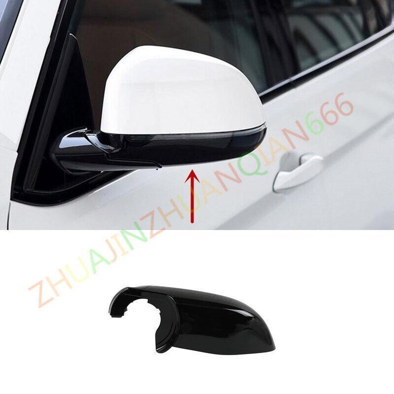 Replacement part for the bottom cover of the left-side gloss black rearview mirror for BMW X6 2019 - 2023.