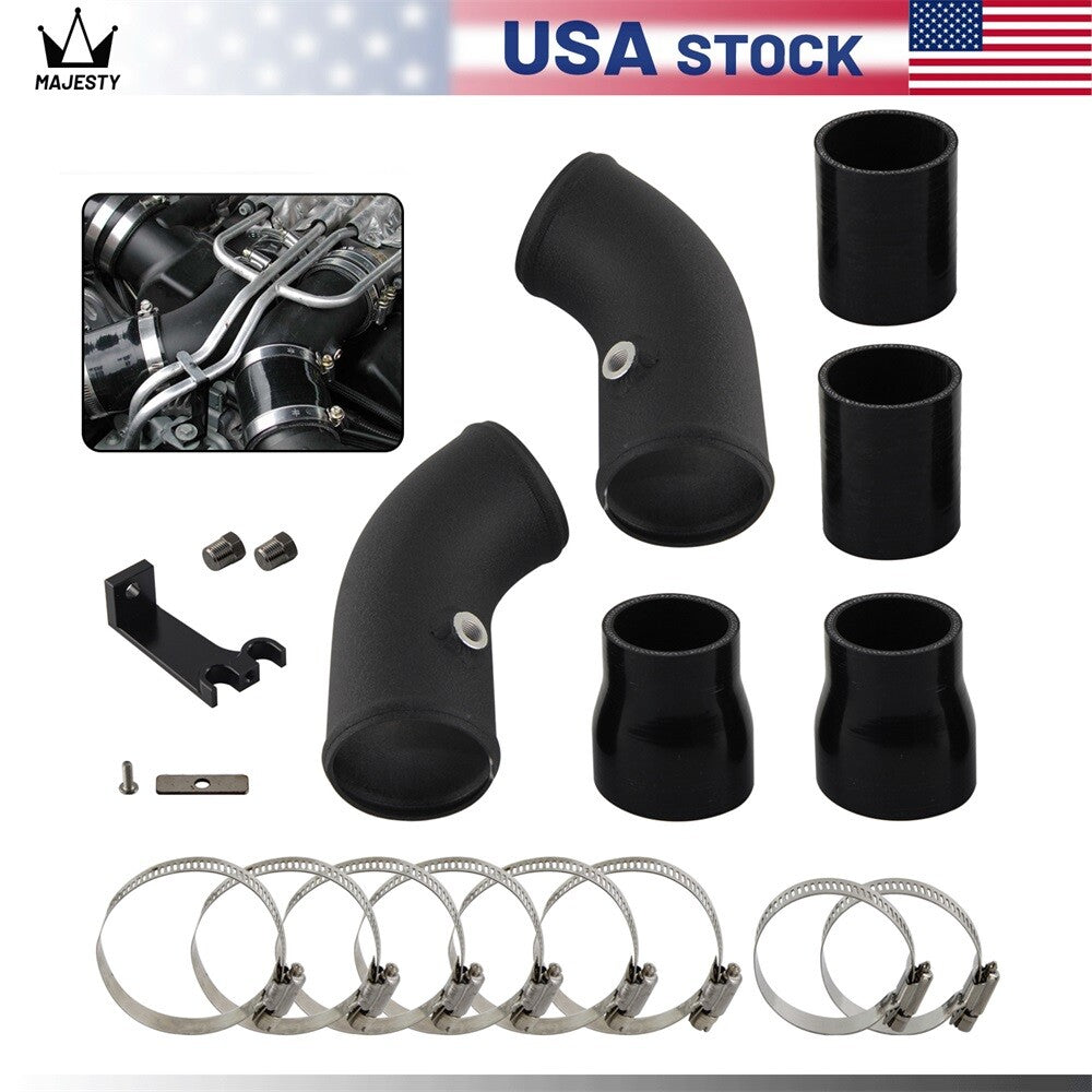 Turbo Intake Charge Pipe for BMW M5 M6 F10 F06 F12 F13 S63 4.4L Aluminum