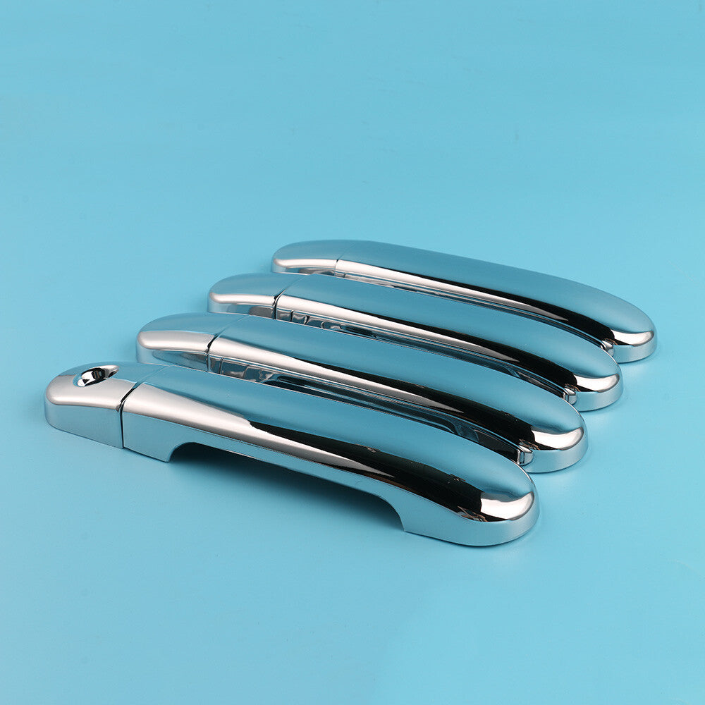 4X Chrome Door Handle Cover for Nissan Versa Tiida Latio 2007-12 Livina 2009-13