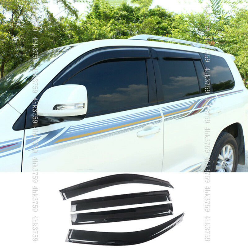 for Toyota for Land cruiser LC200 08-21 Weathershields Weather Shields Window Visors