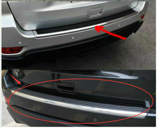 for Jeep Grand Cherokee 2011-2020 Chrome Car Rear Bumper Face Bar Step Pad Trim