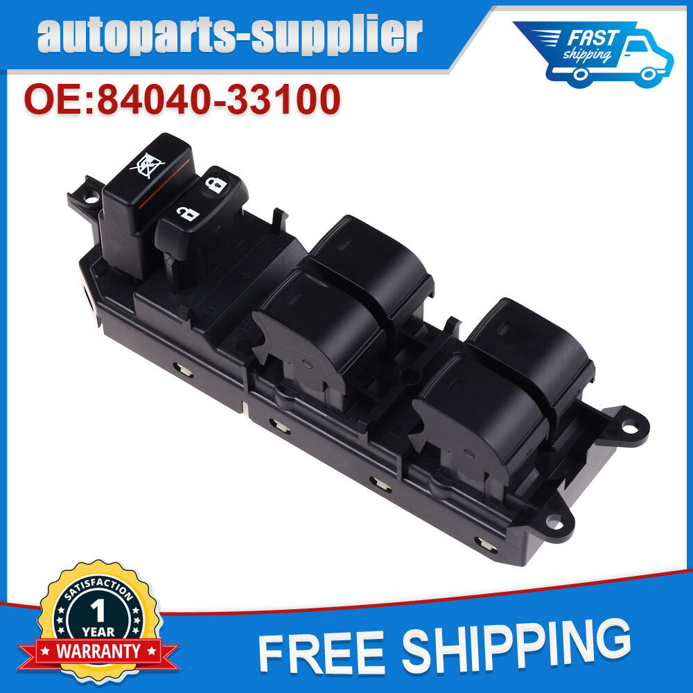 Power Window Main Switch 840-33100 for Toyota for Lexus for Camry , for Land Cruiser , Prado