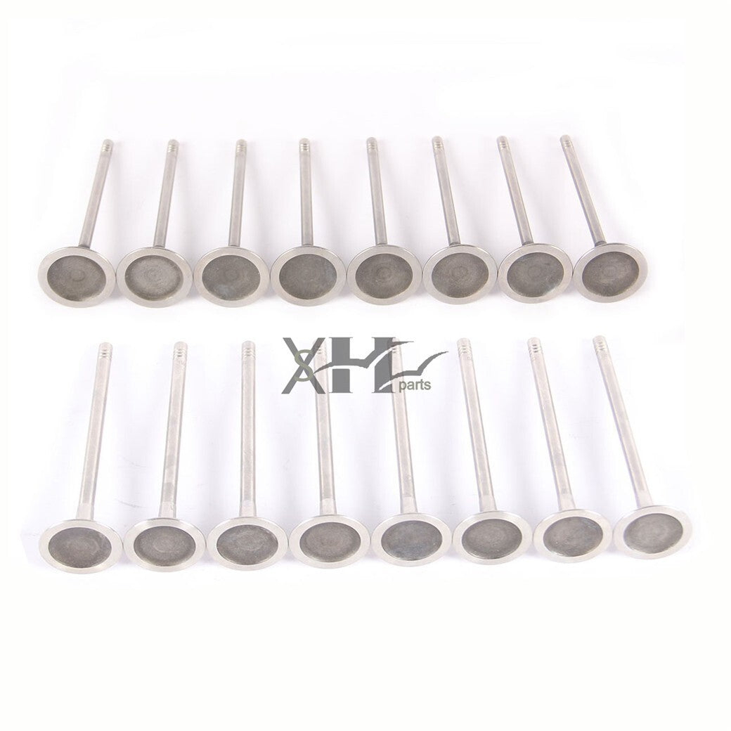 16pcs 1.6L Intake Exhaust Valve Kit Fit for MINI Cooper Cabrio Countrtman