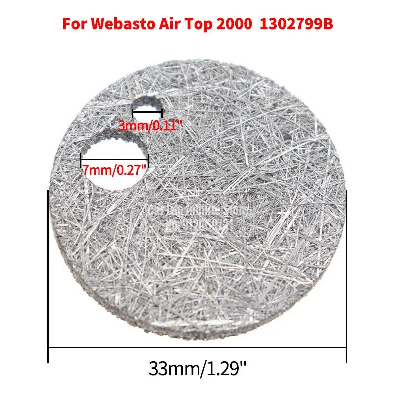 Burner Gauze Replacement For Webasto Air Top 2000 Pack Of 20 No: 1302799B