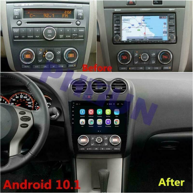 9 Android 10.1 Radio GPS Player Fit For 2008-12 for Nissan Altima Teana w/ Auto A/C