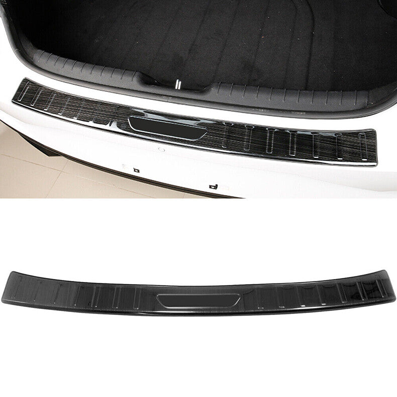 for Hyundai for Elantra 2021-2023 Black steel Rear Bumper Protector Guard Plate Trim