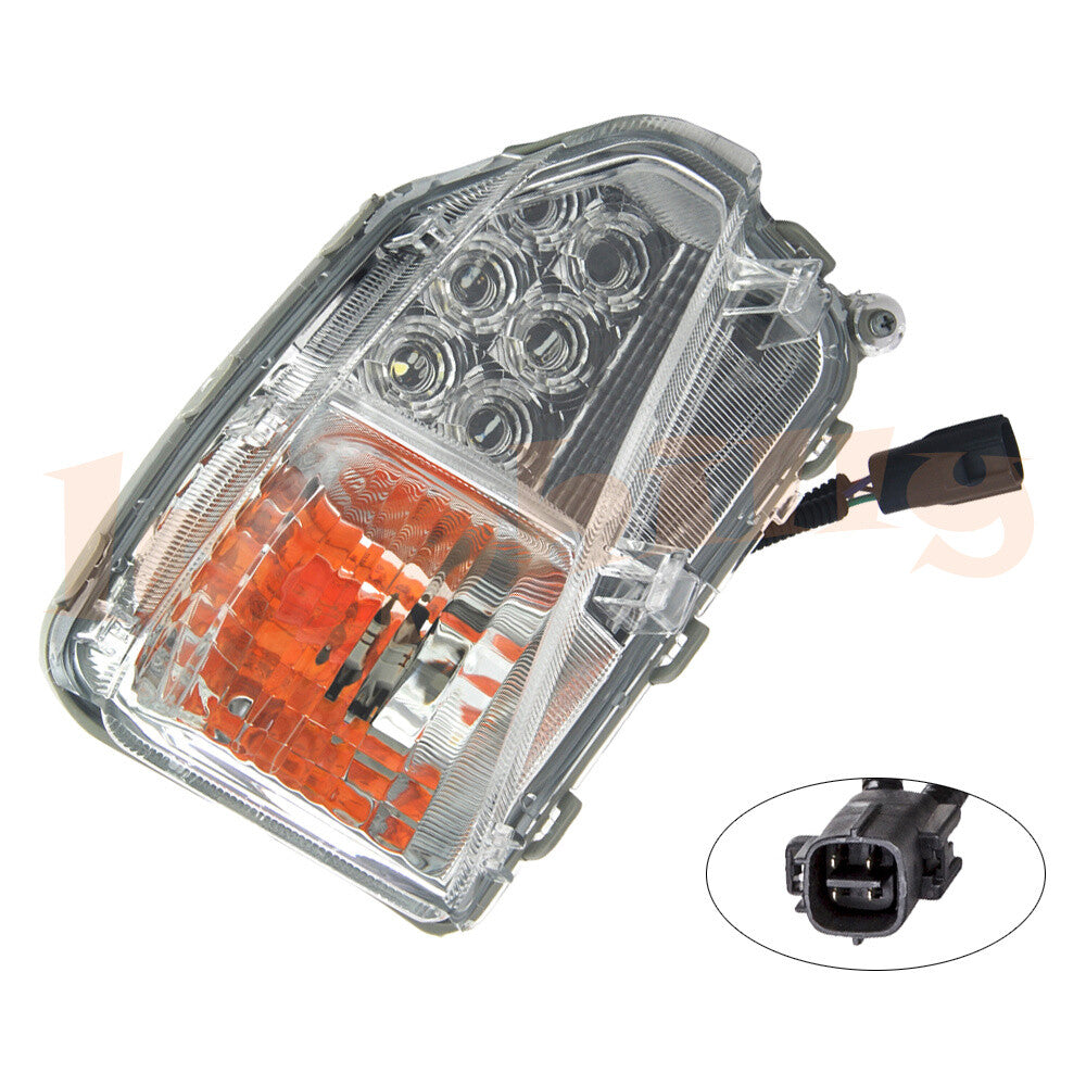 Left LED Turn Signal Fog Light Lamp Lens w/Bulb For 2013 2014 2015 for Toyota Prius