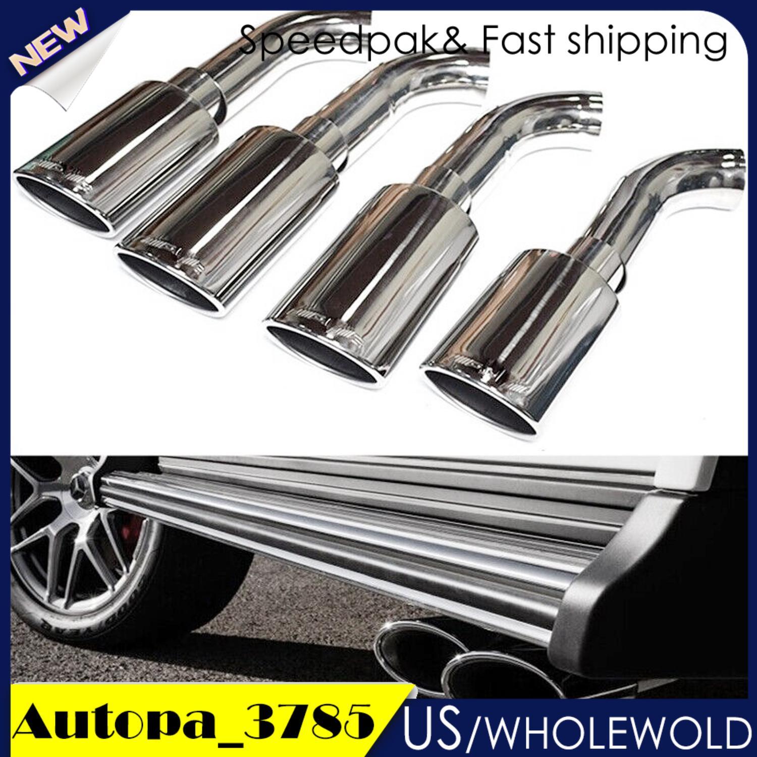Car Exhaust Muffler Pipe Tips For 16-19 for Mercedes-Benz W464 G500 G550 G63 G Class