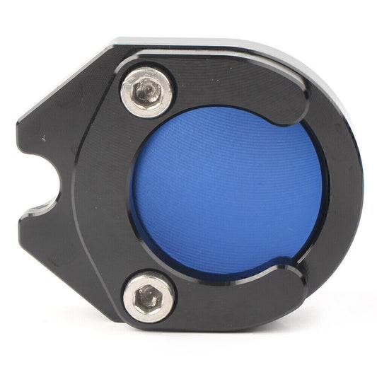 for Yamaha XMAX 125 400 NVX155 NMAX125 Foot Side Stand Plate Enlarger Pad Blue