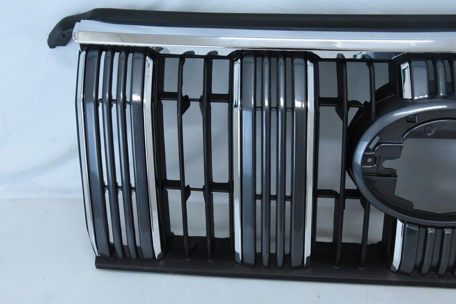 3P ABS Chrome Front Bumper Grille Mesh for Toyota LandCruiser Prado FJ150 18-21