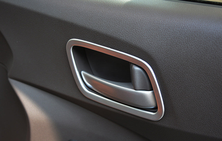 4PCS CAR ABS Chrome Inner Door Bowl Cover Trim for Honda CRV/CR-V 2012-2016