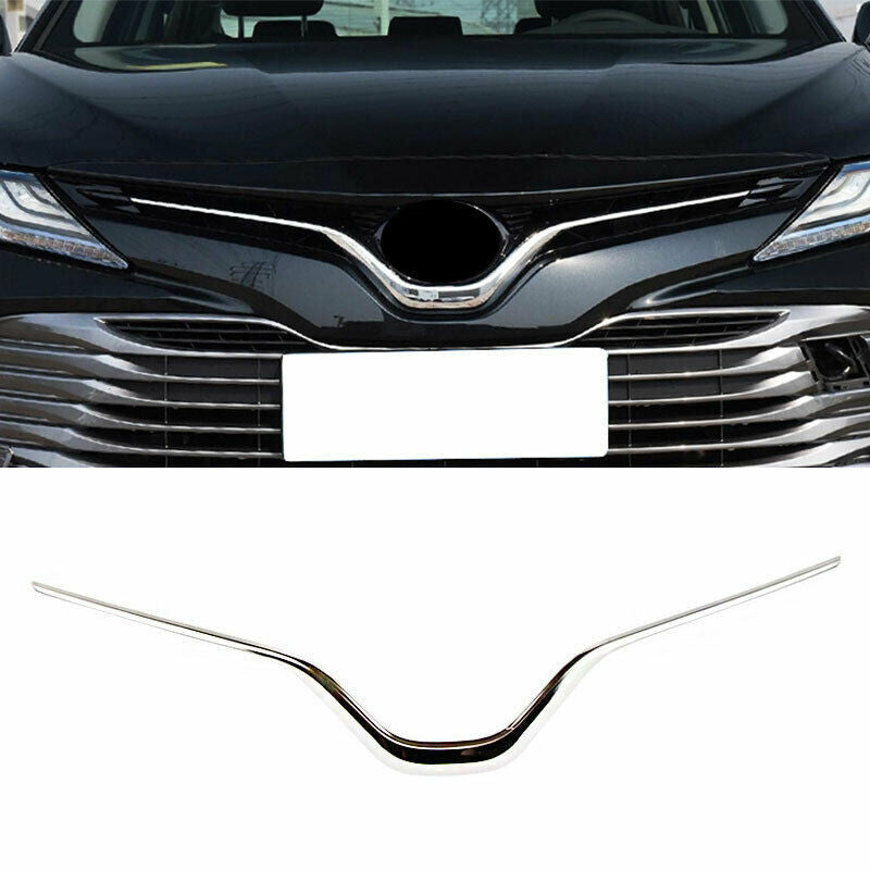 for Toyota for Camry XLE,LE,L 2018-2020 Chrome Front Grille Grill Strip Cover Trim
