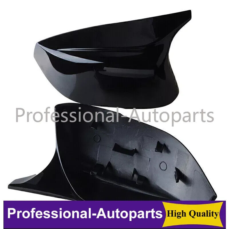 LR Glossy Black Rearview Mirror Cover for Infiniti Q50 Q60 (2014-2021)