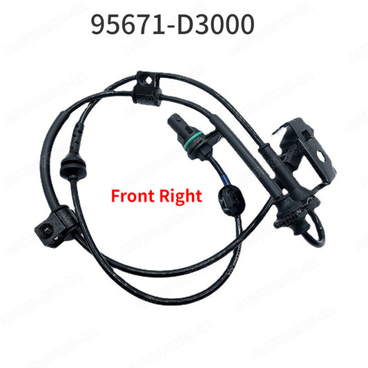 Front right ABS wheel speed sensor for Hyundai for Tucson 2016, 2018, and 2020 models 95671-D3000