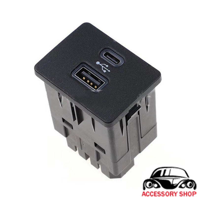 Dual USB interface module with C+USB interface suitable for original equipment manufacturer for Ford Escape Sync3 V3.4