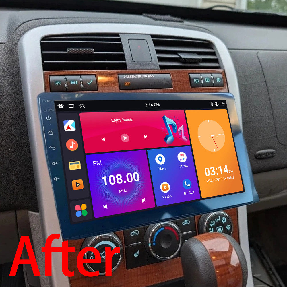 10 for Chevrolet Equinox 2005-2009 Android Auto Carplay Car Radio Stereo Screen