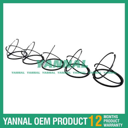 5 new F2803 Piston Ring Sets STD for Kubota BT CBD 3 Diesel Forklifts