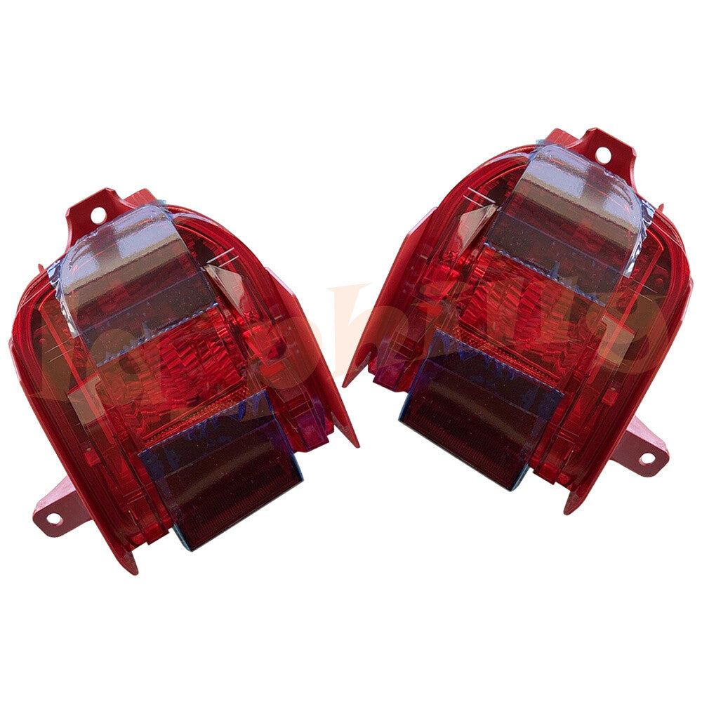 Pair Fit for 2013 2014 2015 for Lexus Lx570 Rear Left+RightSide Reflector Assy Red