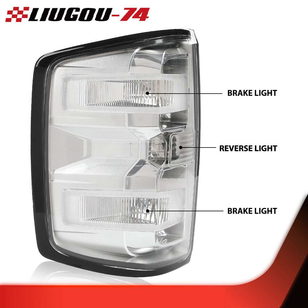 Suitable for 14-19 year old for Chevrolet Silverado 1500 2500 3500 HD tail brake lights (1 pair)