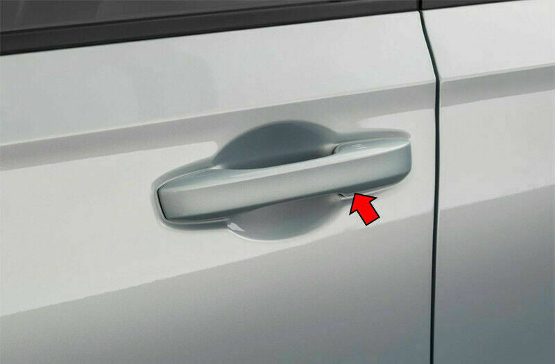 for Honda for Civic 11th 2022-2023 Chrome OutSide Door Handle Decor Cover Trims ABS
